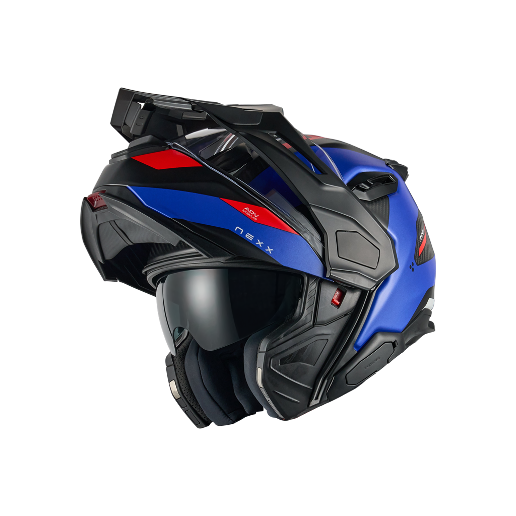 X.LIFECOUNTRY TERRA CARBON MODULAR ADVENTURE TOURING HELMET