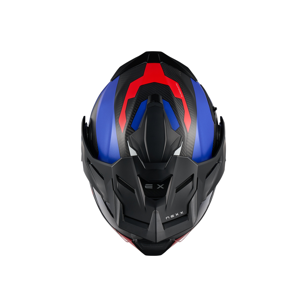 X.LIFECOUNTRY TERRA CARBON MODULAR ADVENTURE TOURING HELMET