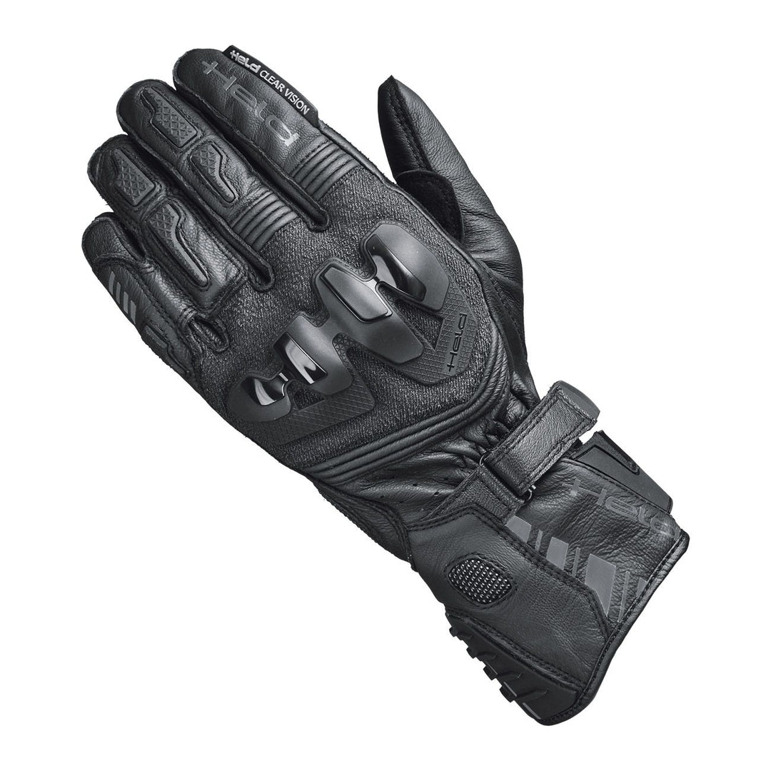 Held Evo-Thrux 3 Motorcycle Gloves Black White Red Size 9