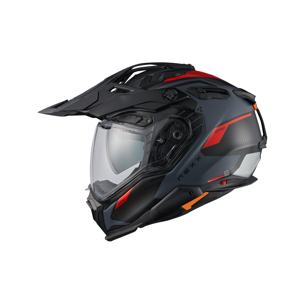 X.WED3 Keyo Adventure Helmet Red / L