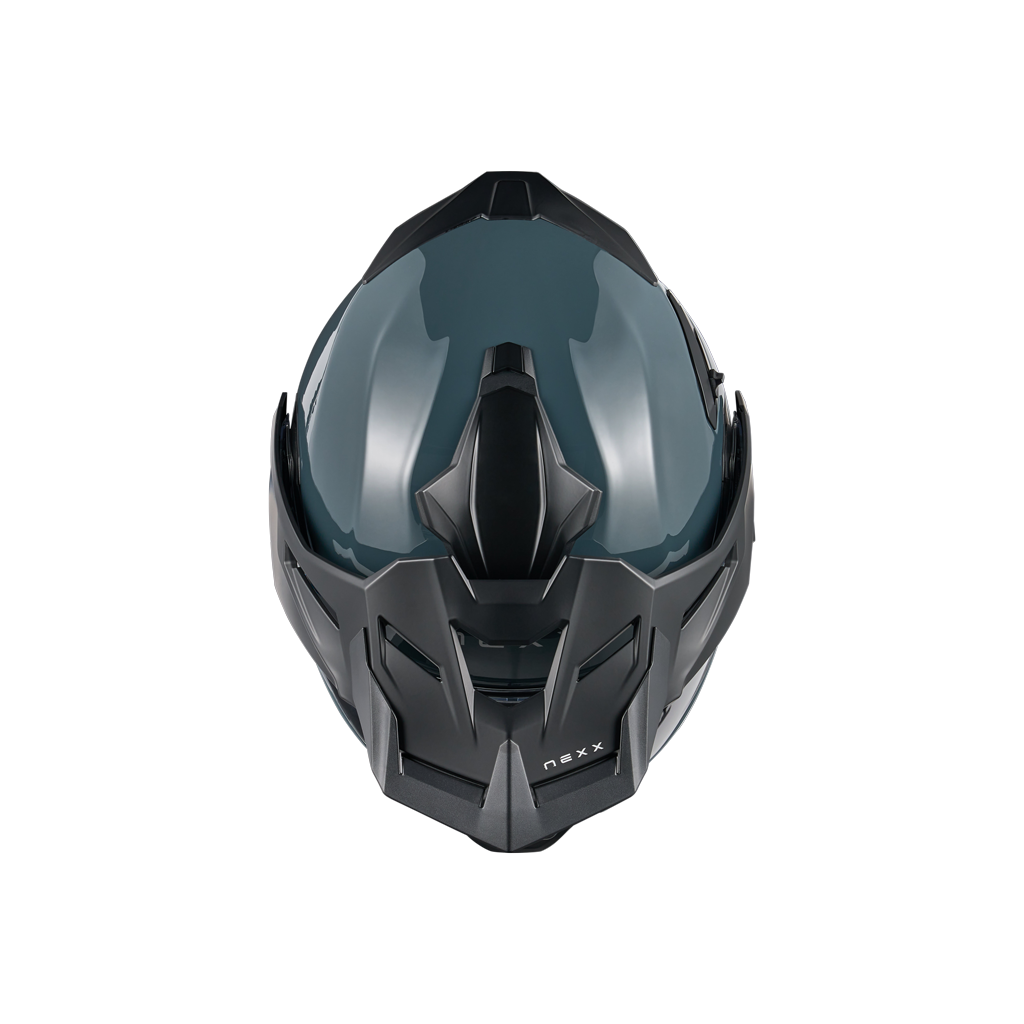 X.LIFECOUNTRY PLAIN MODULAR ADVENTURE TOURING HELMET