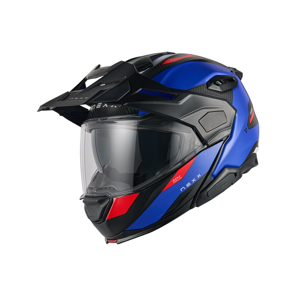 X.LIFECOUNTRY TERRA CARBON MODULAR ADVENTURE TOURING HELMET
