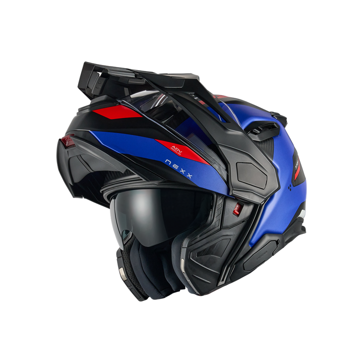 X.LIFECOUNTRY TERRA CARBON MODULAR ADVENTURE TOURING HELMET