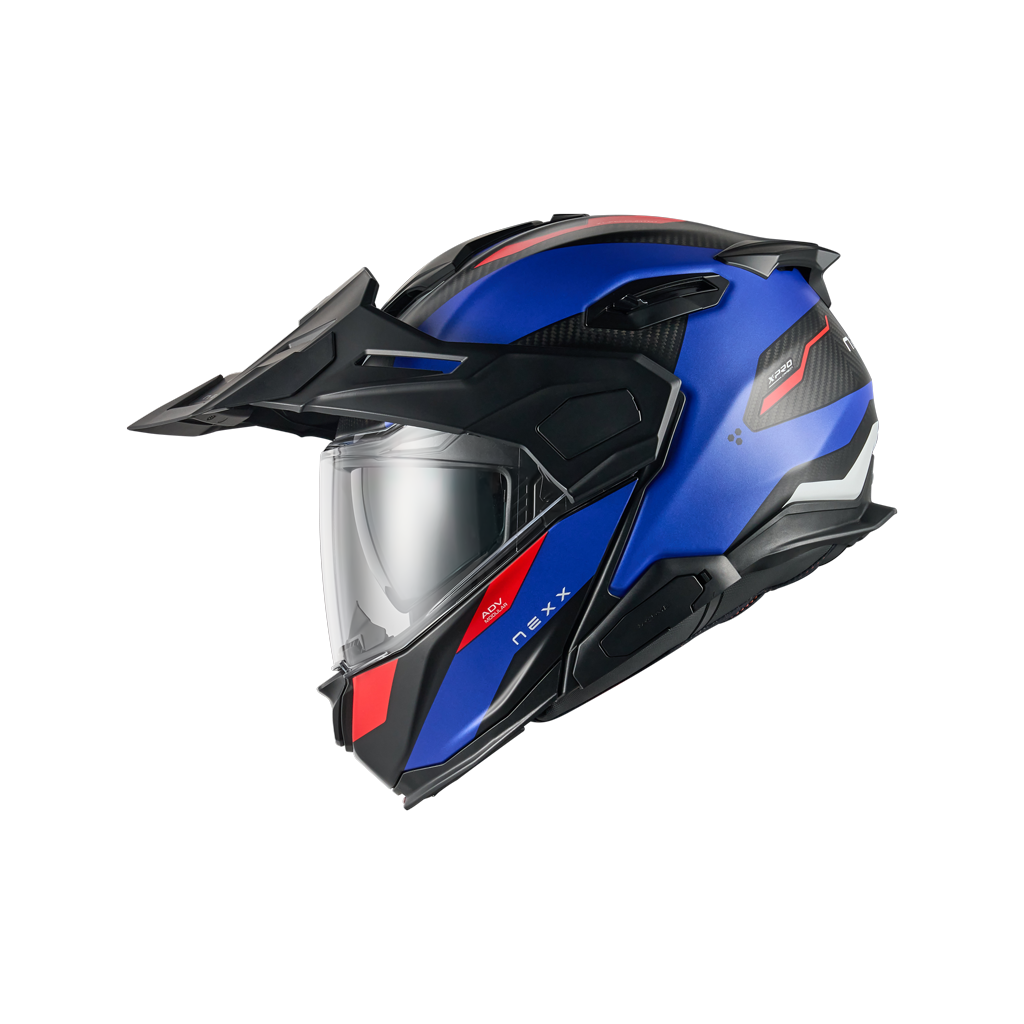 X.LIFECOUNTRY TERRA CARBON MODULAR ADVENTURE TOURING HELMET