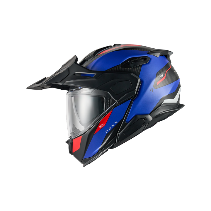 X.LIFECOUNTRY TERRA CARBON MODULAR ADVENTURE TOURING HELMET