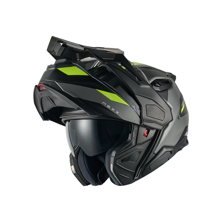 X.LIFECOUNTRY TERRA CARBON MODULAR ADVENTURE TOURING HELMET