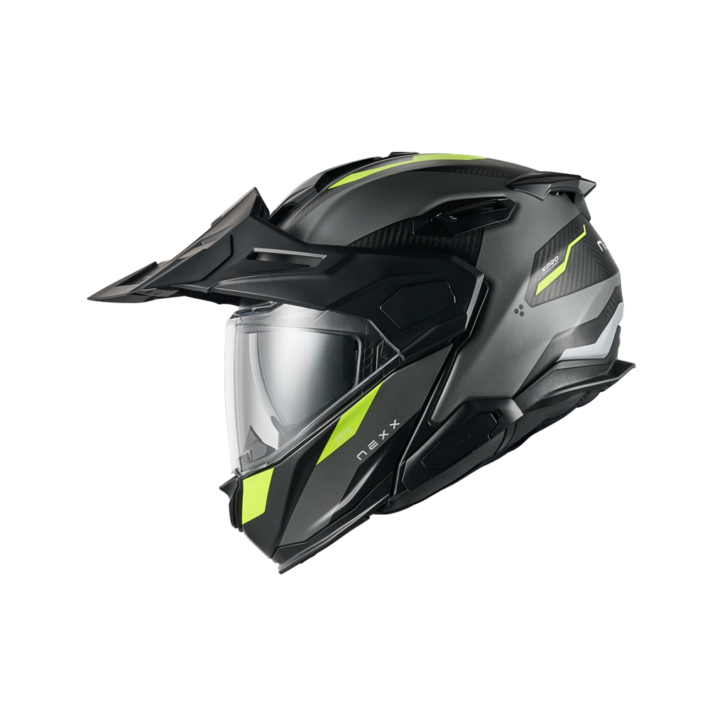 X.LIFECOUNTRY TERRA CARBON MODULAR ADVENTURE TOURING HELMET
