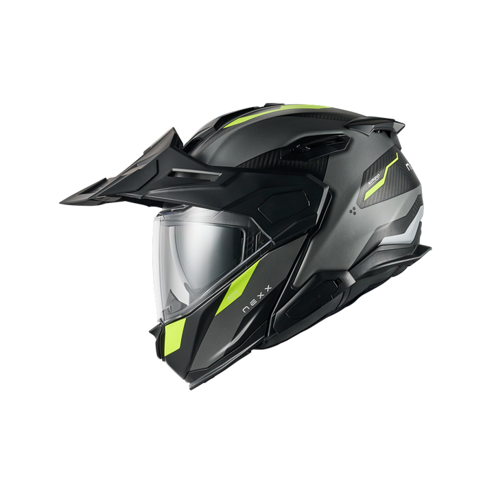 X.LIFECOUNTRY TERRA CARBON MODULAR ADVENTURE TOURING HELMET