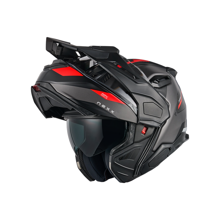 X.LIFECOUNTRY TERRA CARBON MODULAR ADVENTURE TOURING HELMET