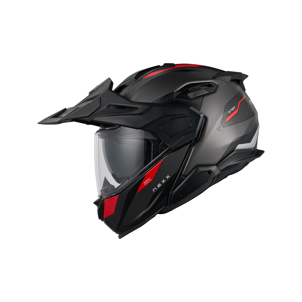 X.LIFECOUNTRY TERRA CARBON MODULAR ADVENTURE TOURING HELMET