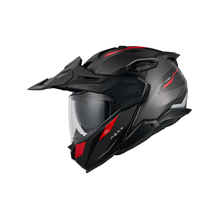 X.LIFECOUNTRY TERRA CARBON MODULAR ADVENTURE TOURING HELMET