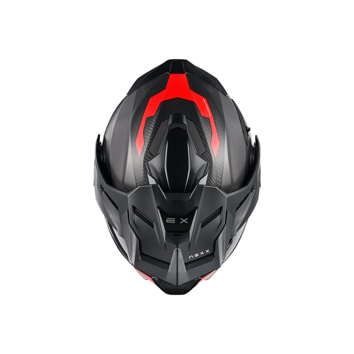 X.LIFECOUNTRY TERRA CARBON MODULAR ADVENTURE TOURING HELMET