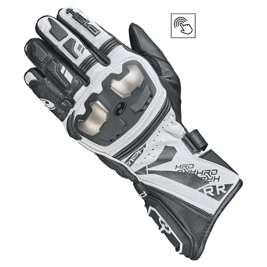 held akira handschuhe Held Akira RR Black White Gloves Size 8